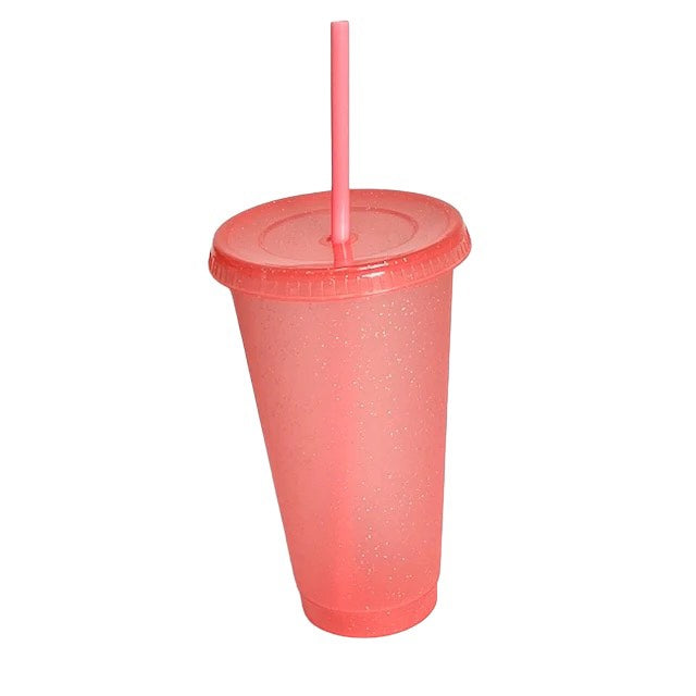 Persoanlsied glitter stadium cup (700ml)