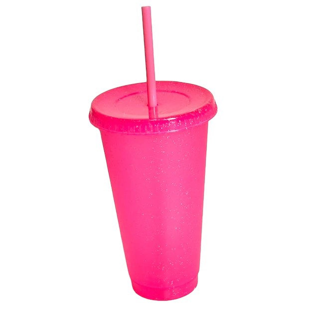 Persoanlsied glitter stadium cup (700ml)