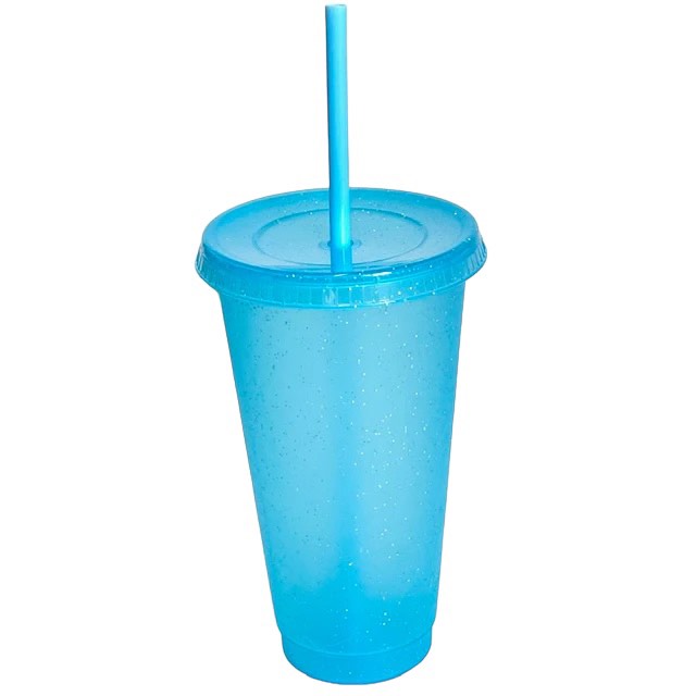Persoanlsied glitter stadium cup (700ml)