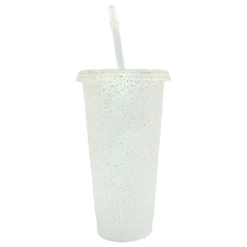Persoanlsied glitter stadium cup (700ml)