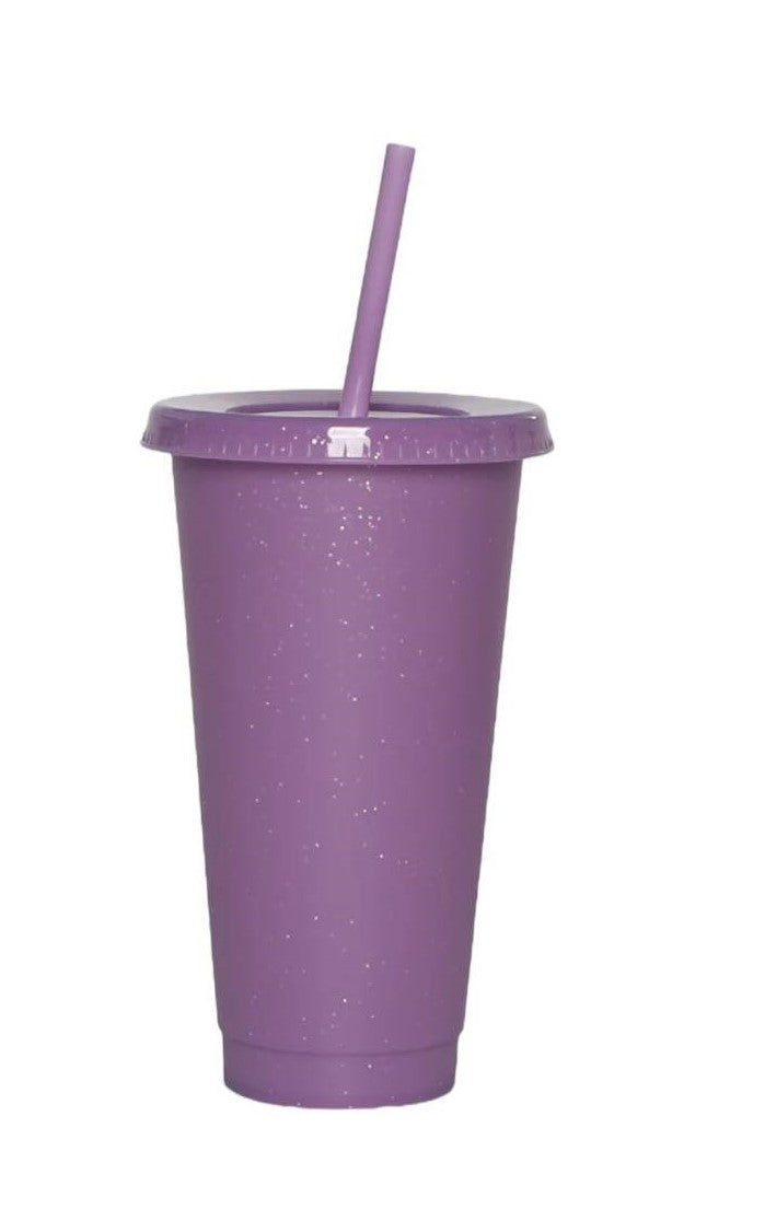 Persoanlsied glitter stadium cup (700ml)
