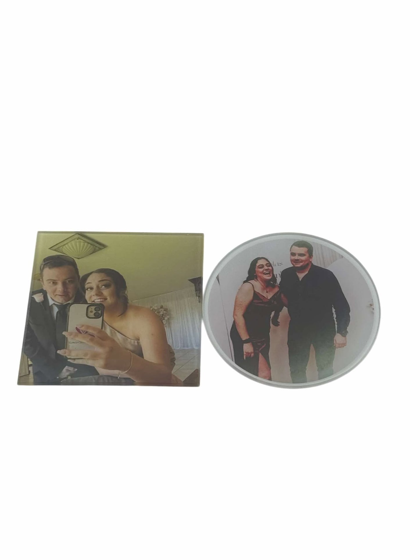 Photo Coaster glass