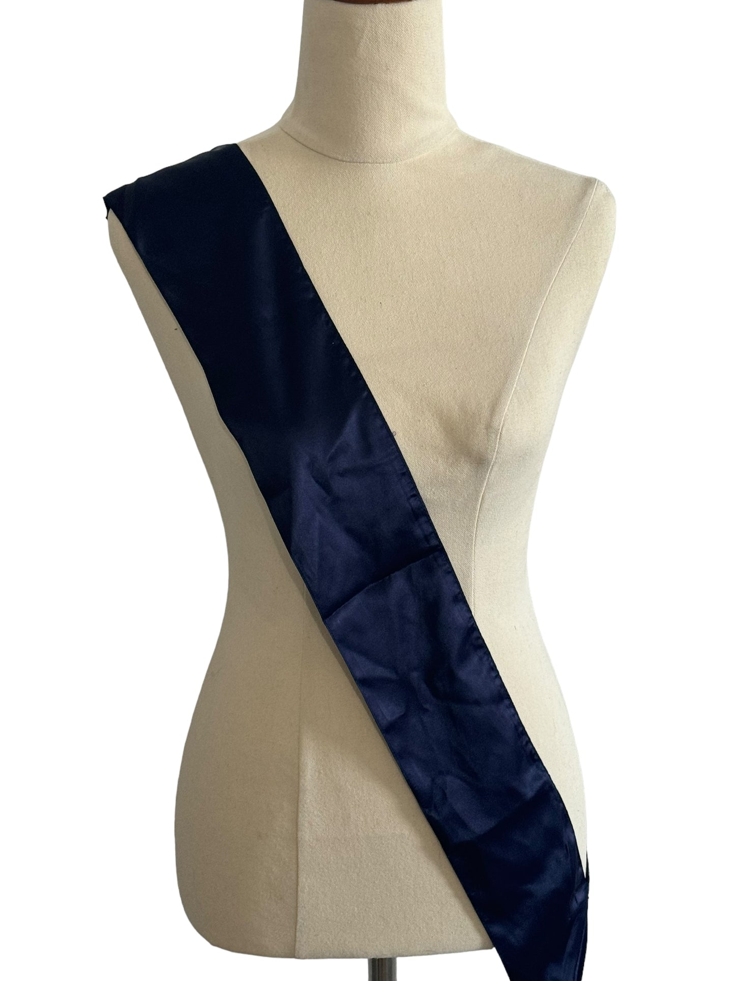 Personalised satin sash
