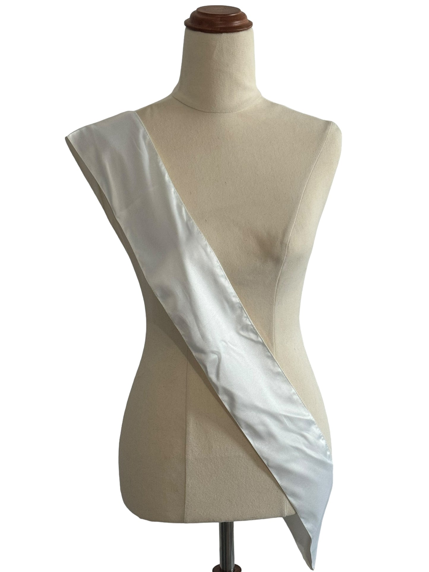Personalised satin sash