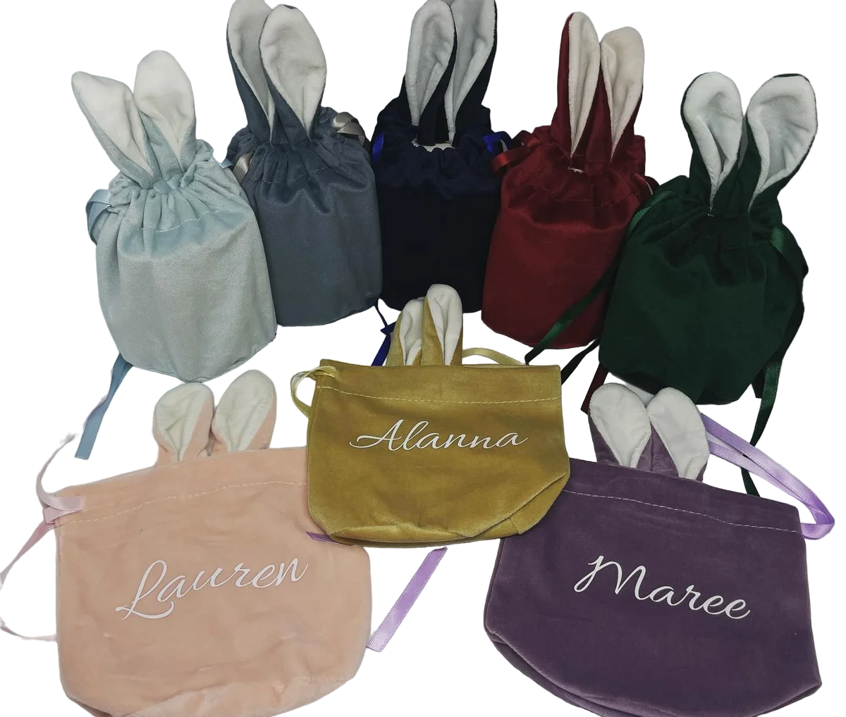 Personalised bunny bag