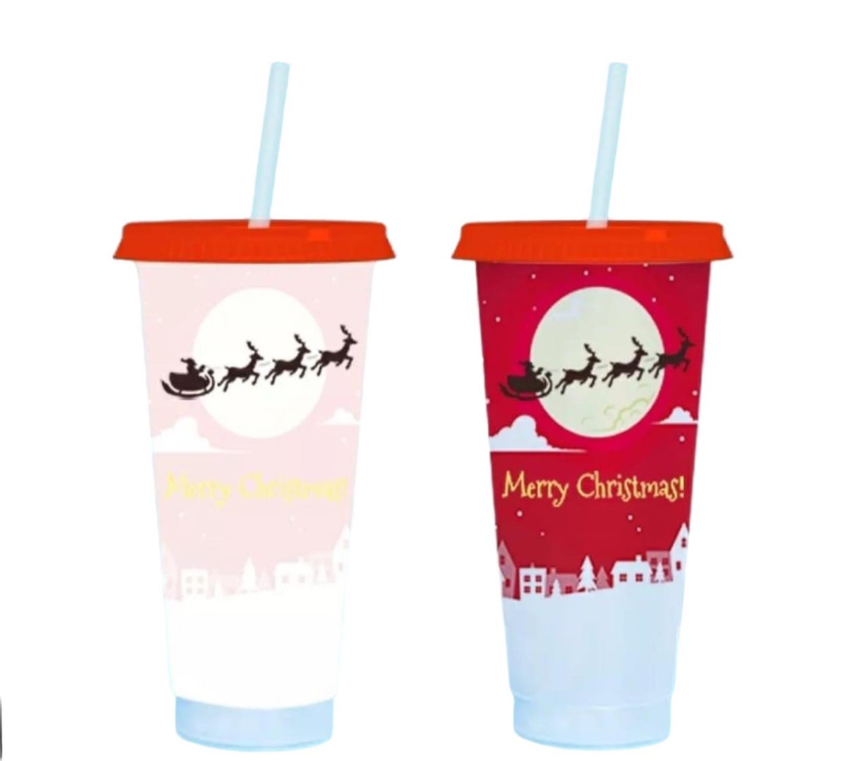 Christmas colour changing cup 3