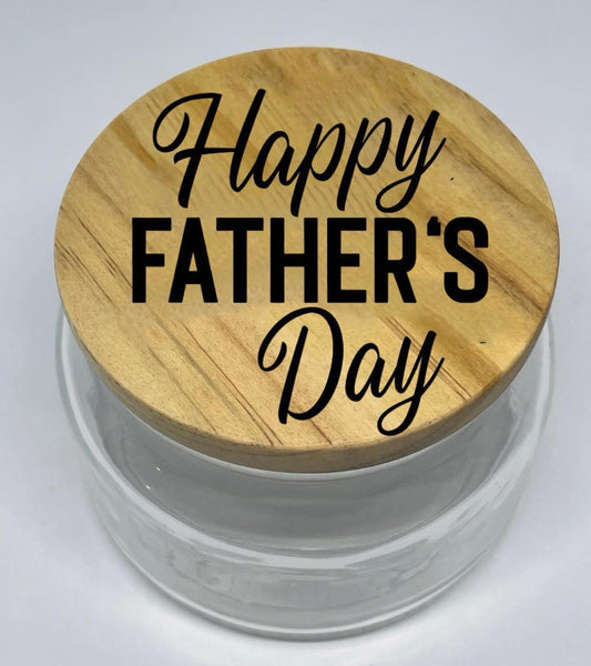 Personalised Father's Day jar