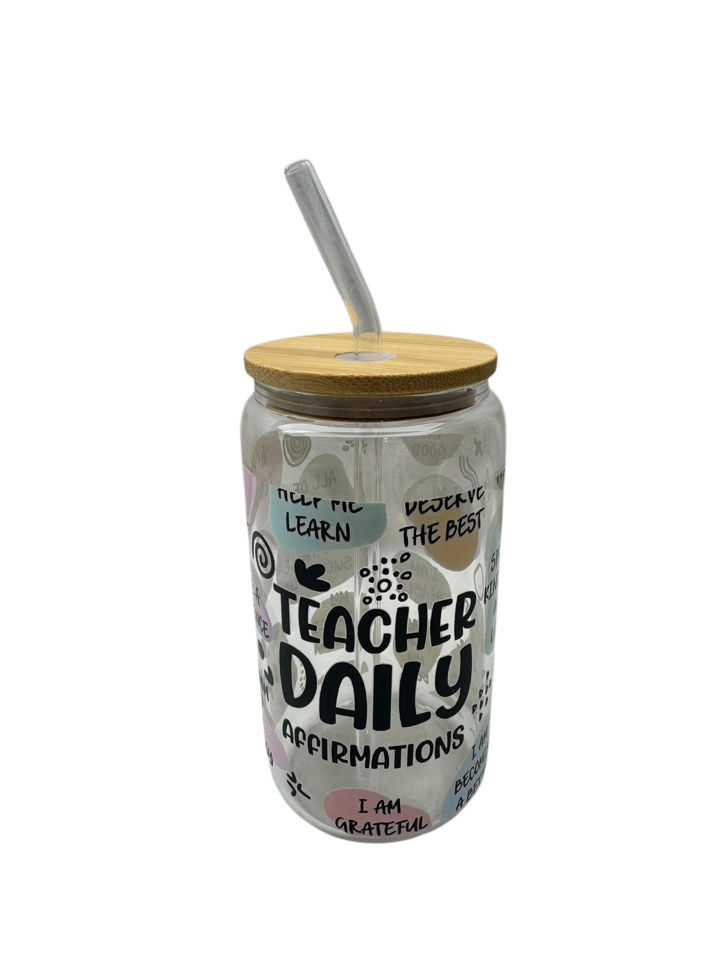 Personalised teacher tumblers with UVDTF