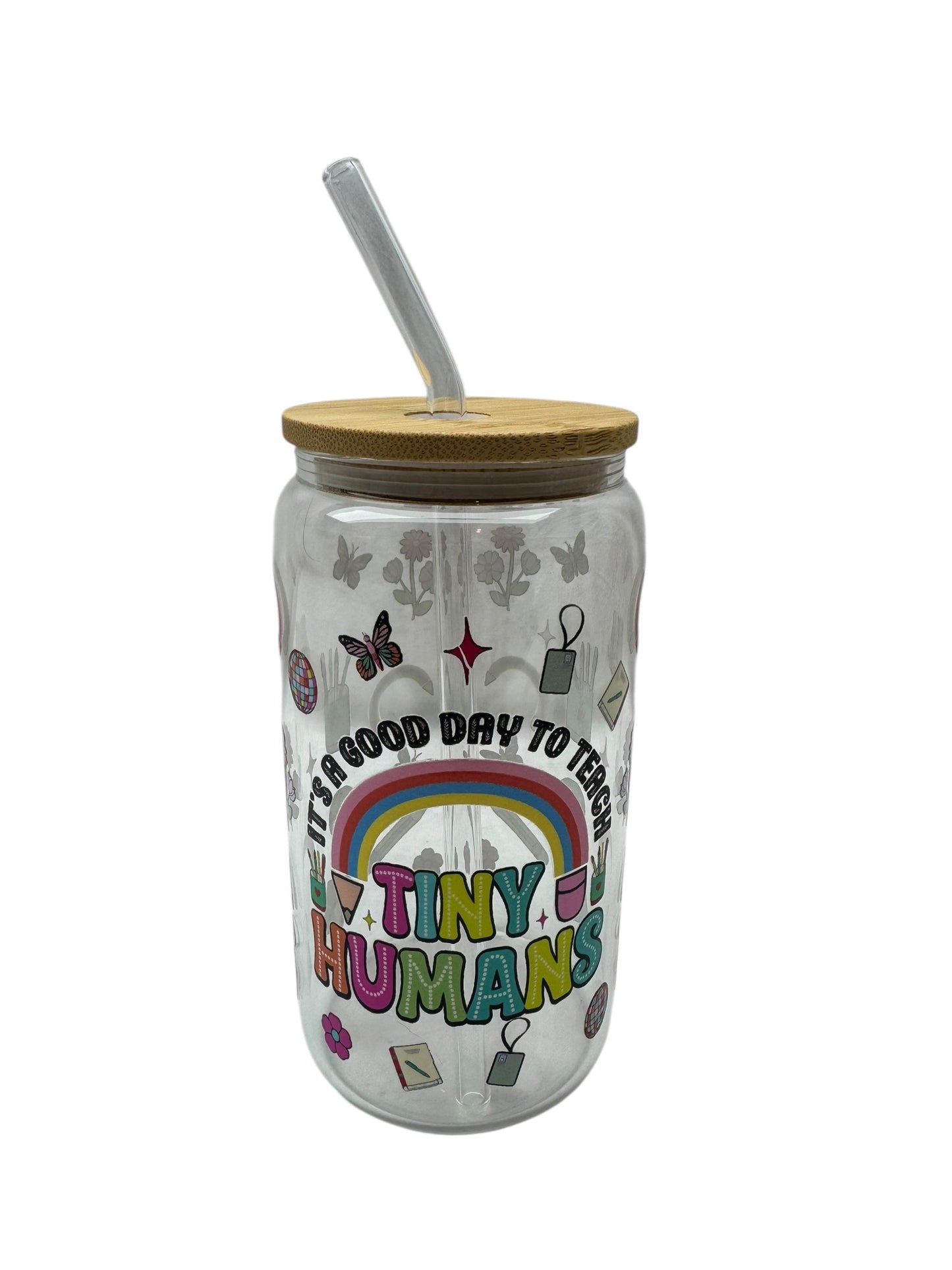 Personalised teacher tumblers with UVDTF