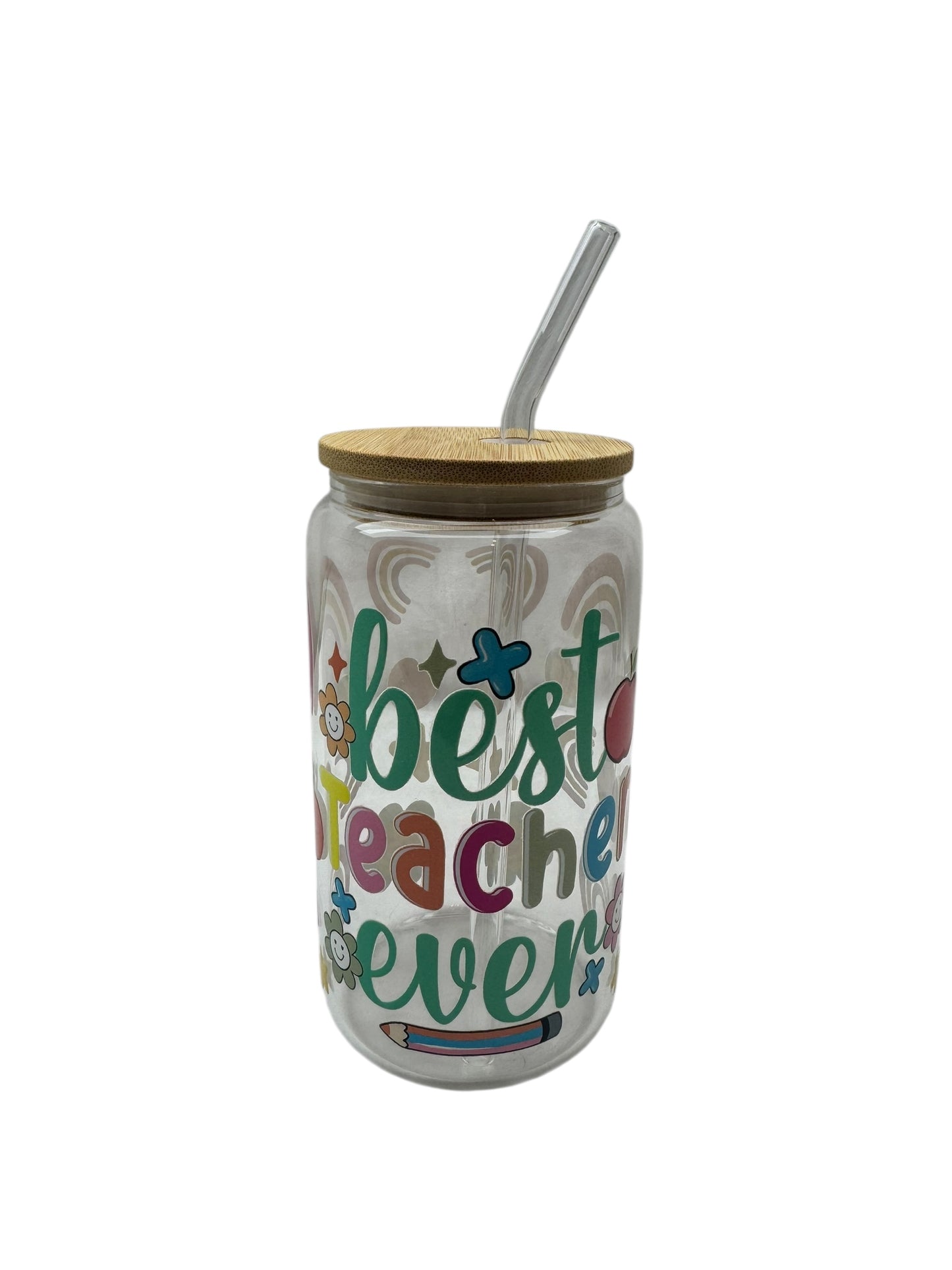 Personalised teacher tumblers with UVDTF