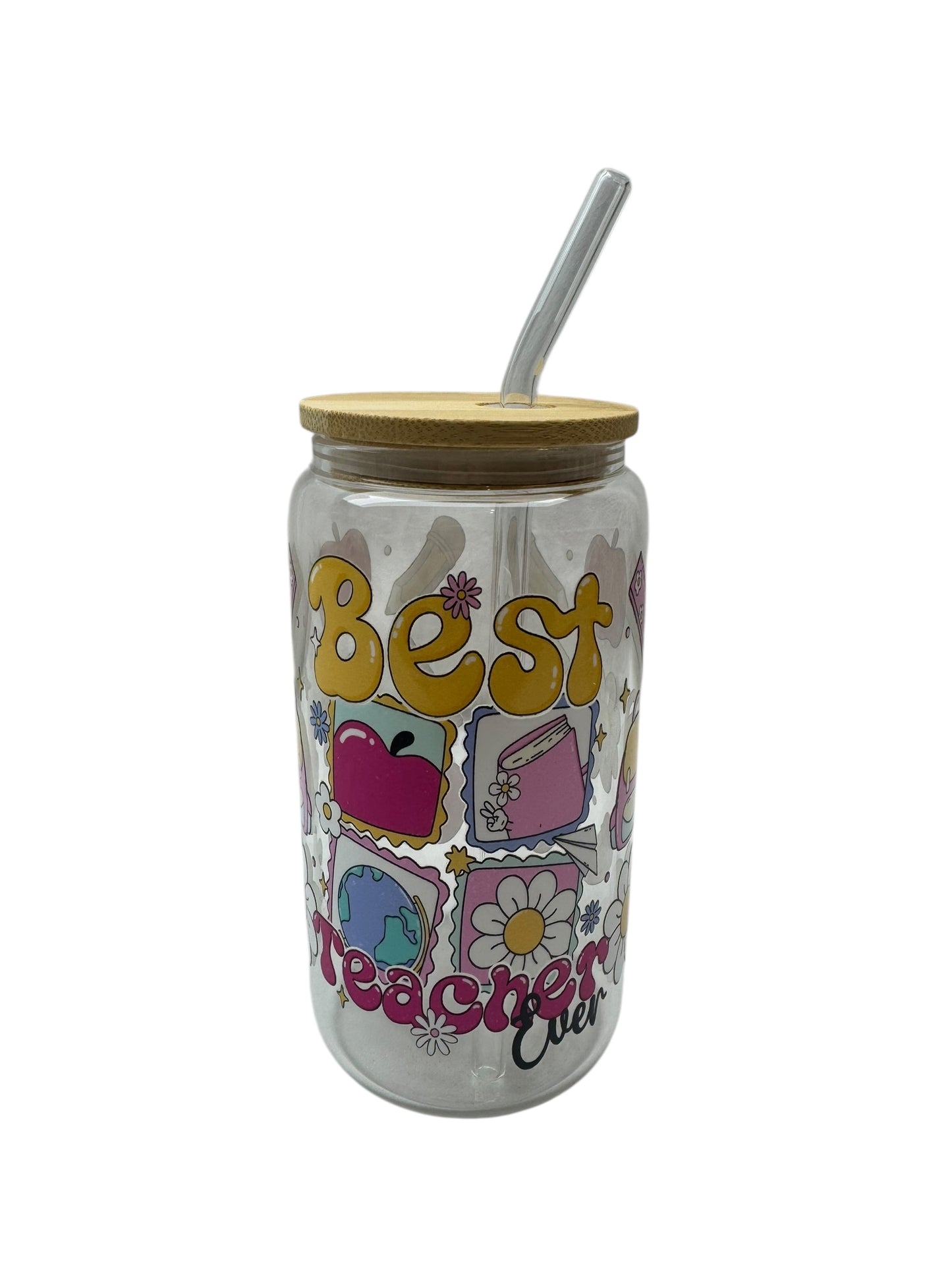 Personalised teacher tumblers with UVDTF