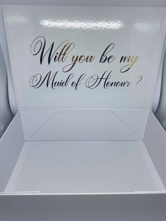 Maid of honour magnetic box