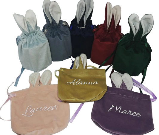 Personalised bunny bag