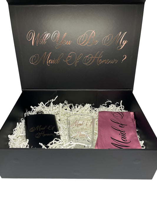 Personlised Maid of Honour box 1