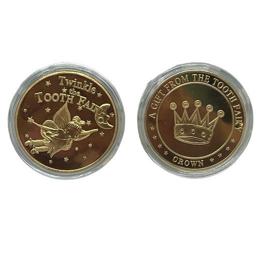 Tooth fairy wishing coin